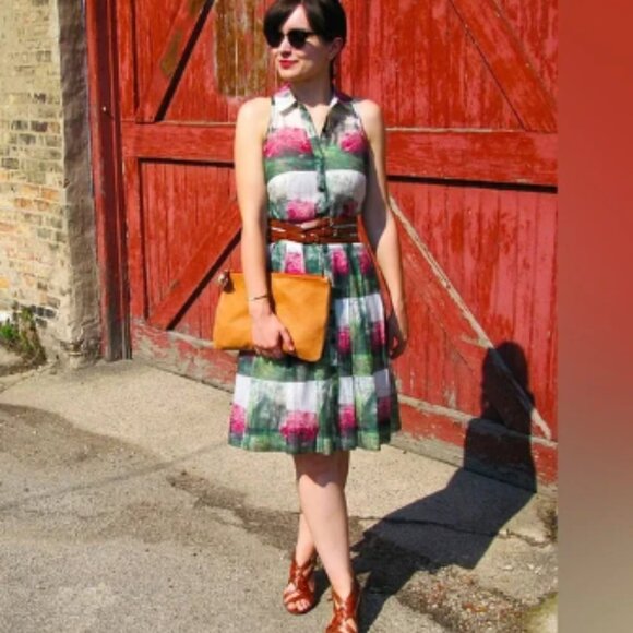 Anthropologie Sarah Ball Photography Sleeveless Dress - Picture 13 of 13